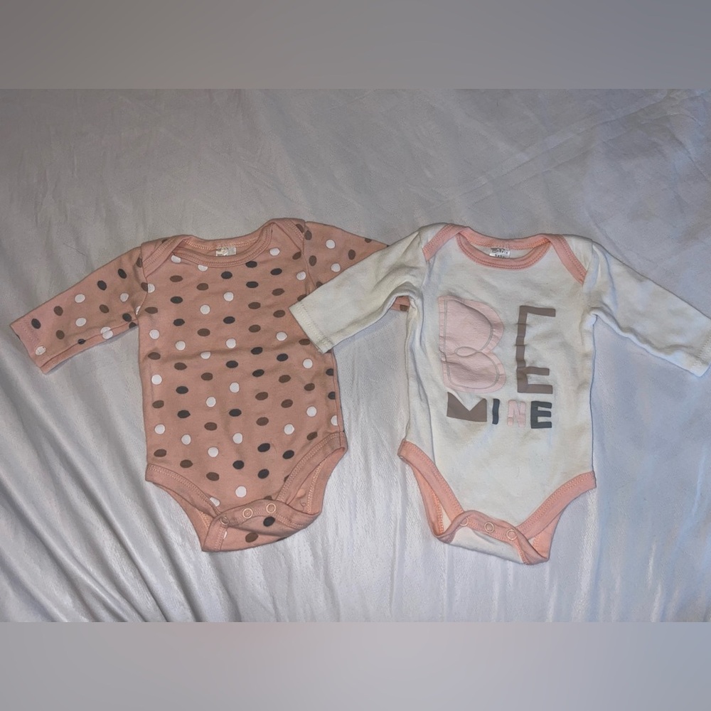 By Modern Baby Polka Dot and Be Mine Kids One Pieces